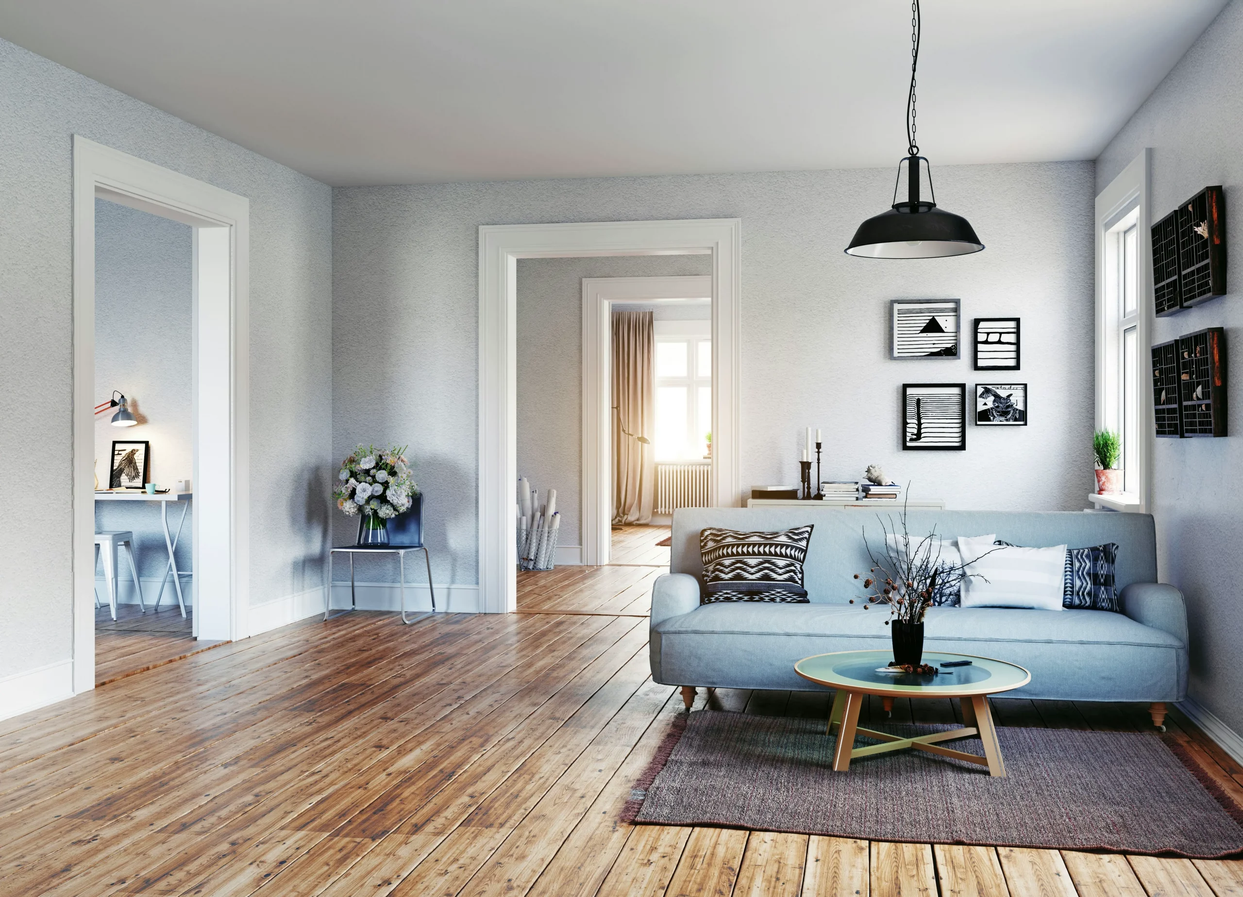 Appartement rénové avec bon DPE après travaux d’isolation conseillés par Providence Immobilier.