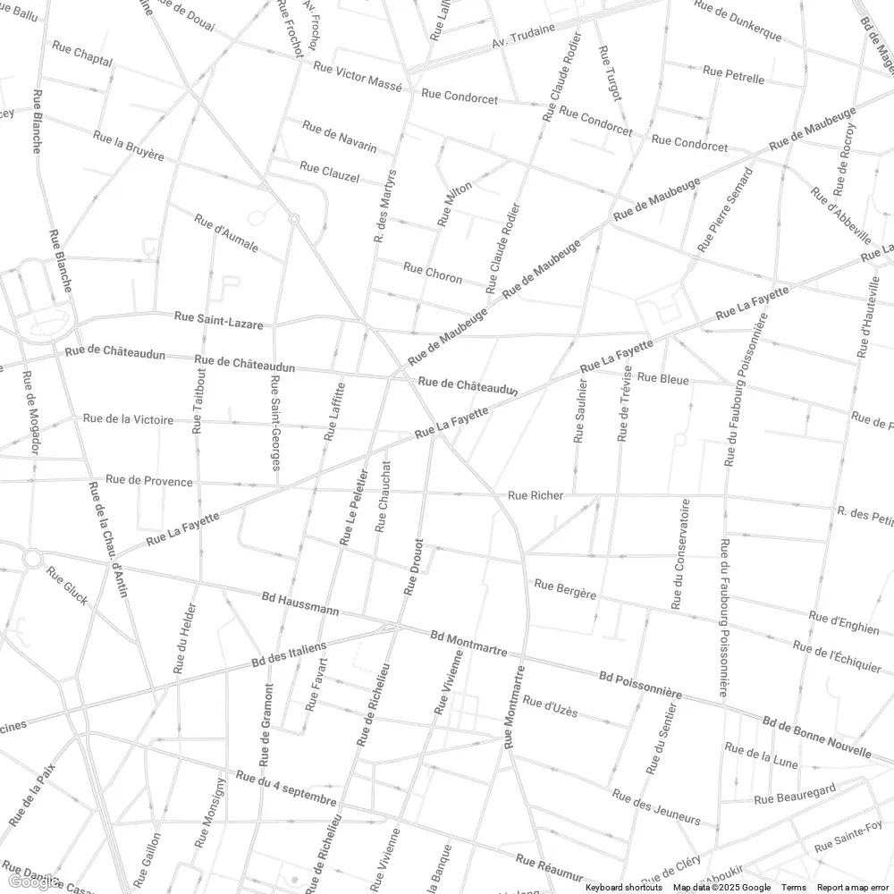 Carte du 9ᵉ arrondissement de Paris – Providence Immobilier Carte du 9ᵉ arrondissement de Paris illustrant la zone d’intervention de Providence Immobilier, agence de gestion locative locale.