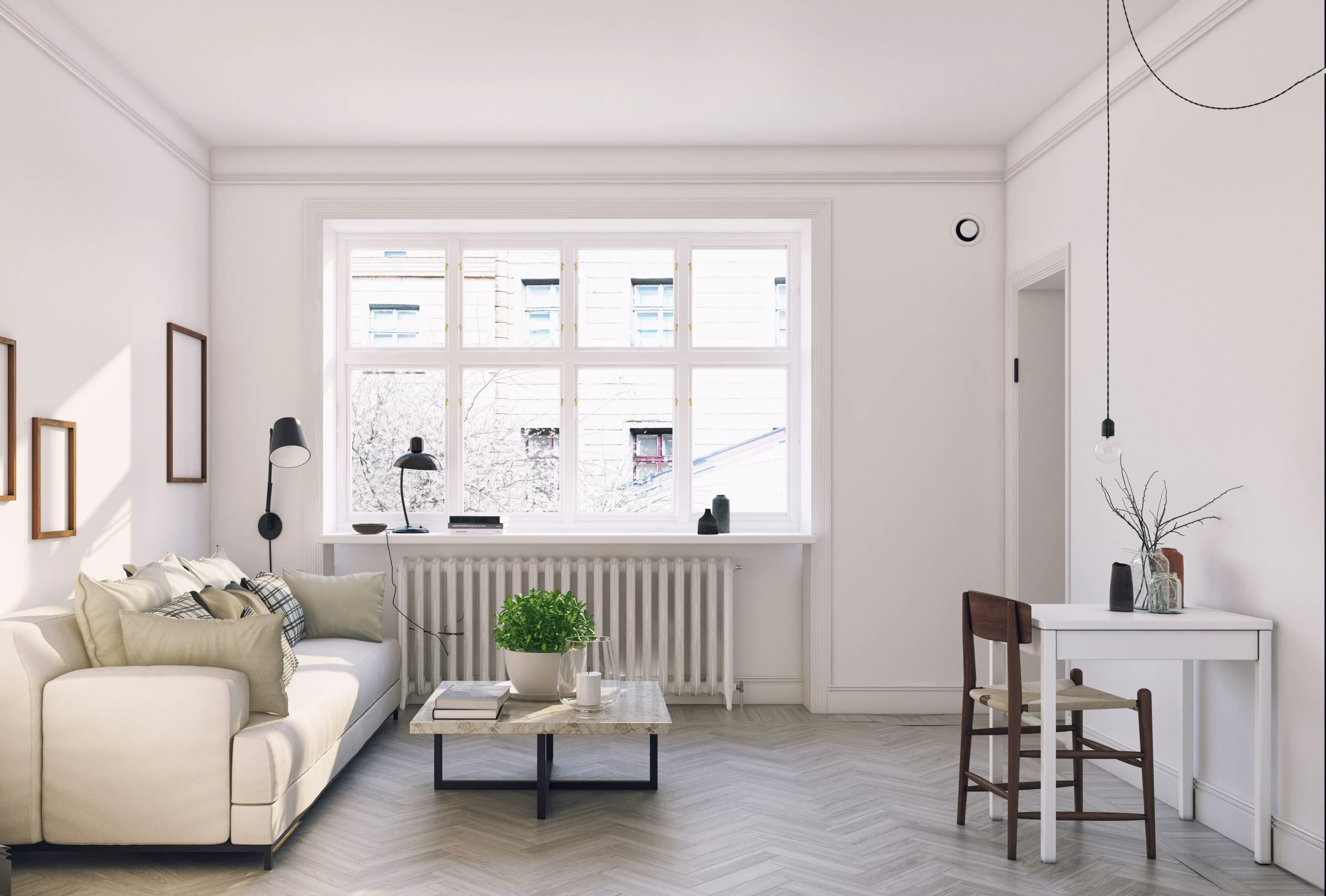 Chauffage visible dans un intérieur d’appartement à Paris – impact sur le confort et la location en 2026