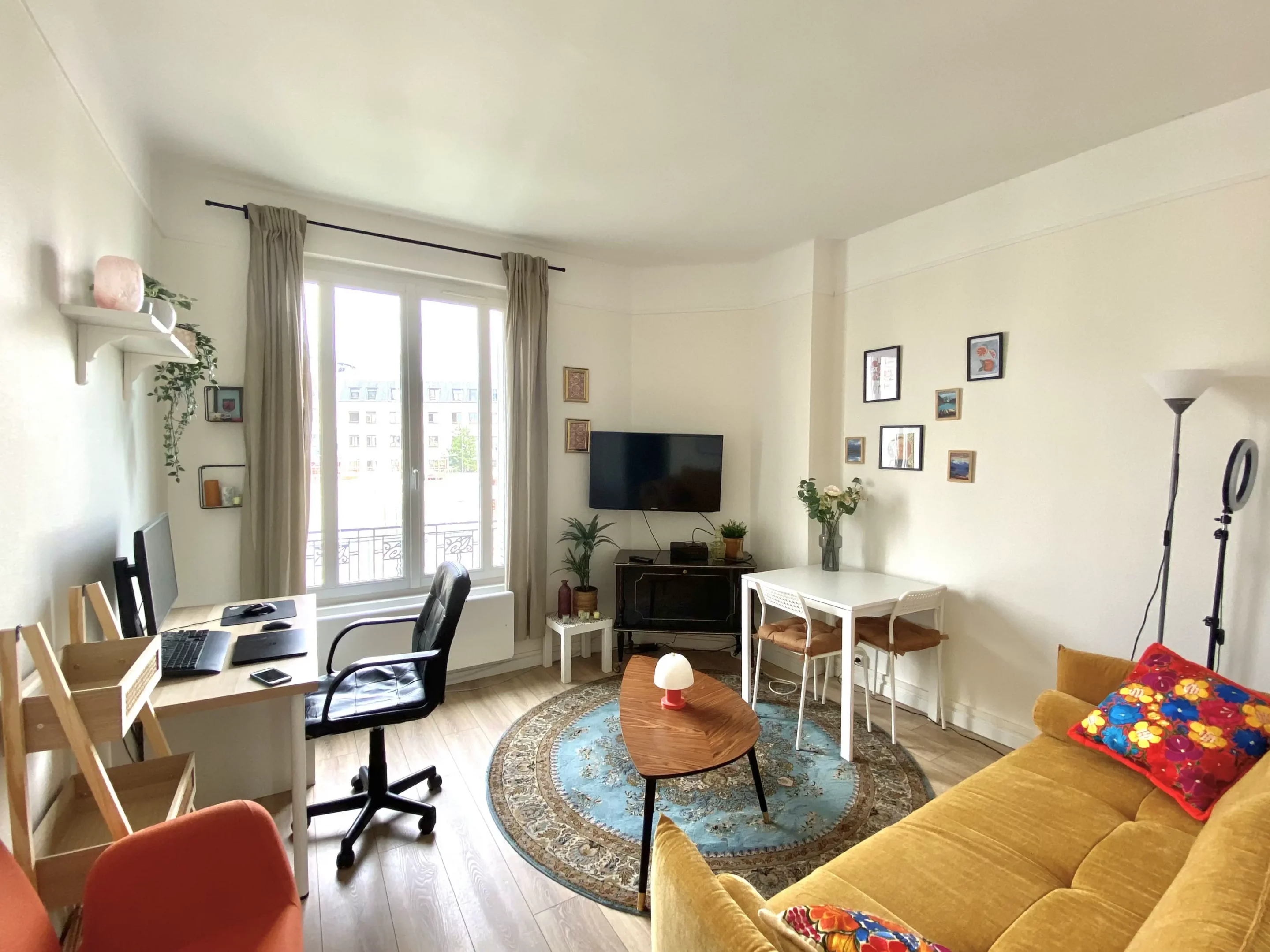 Appartement récemment loué à La Garenne-Colombes – deux pièces rénové
