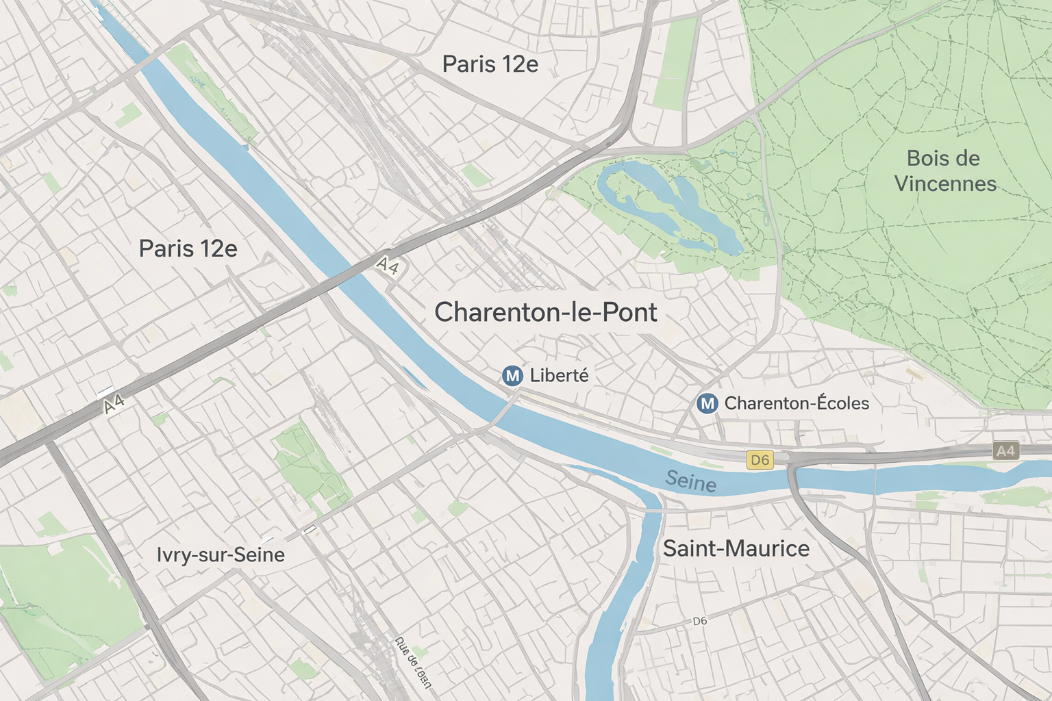 Charenton-le-Pont – gestion locative Providence Immobilier, commune résidentielle proche Paris 12e et bois de Vincennes